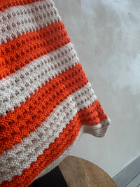 Sac crochet orange - Eloane