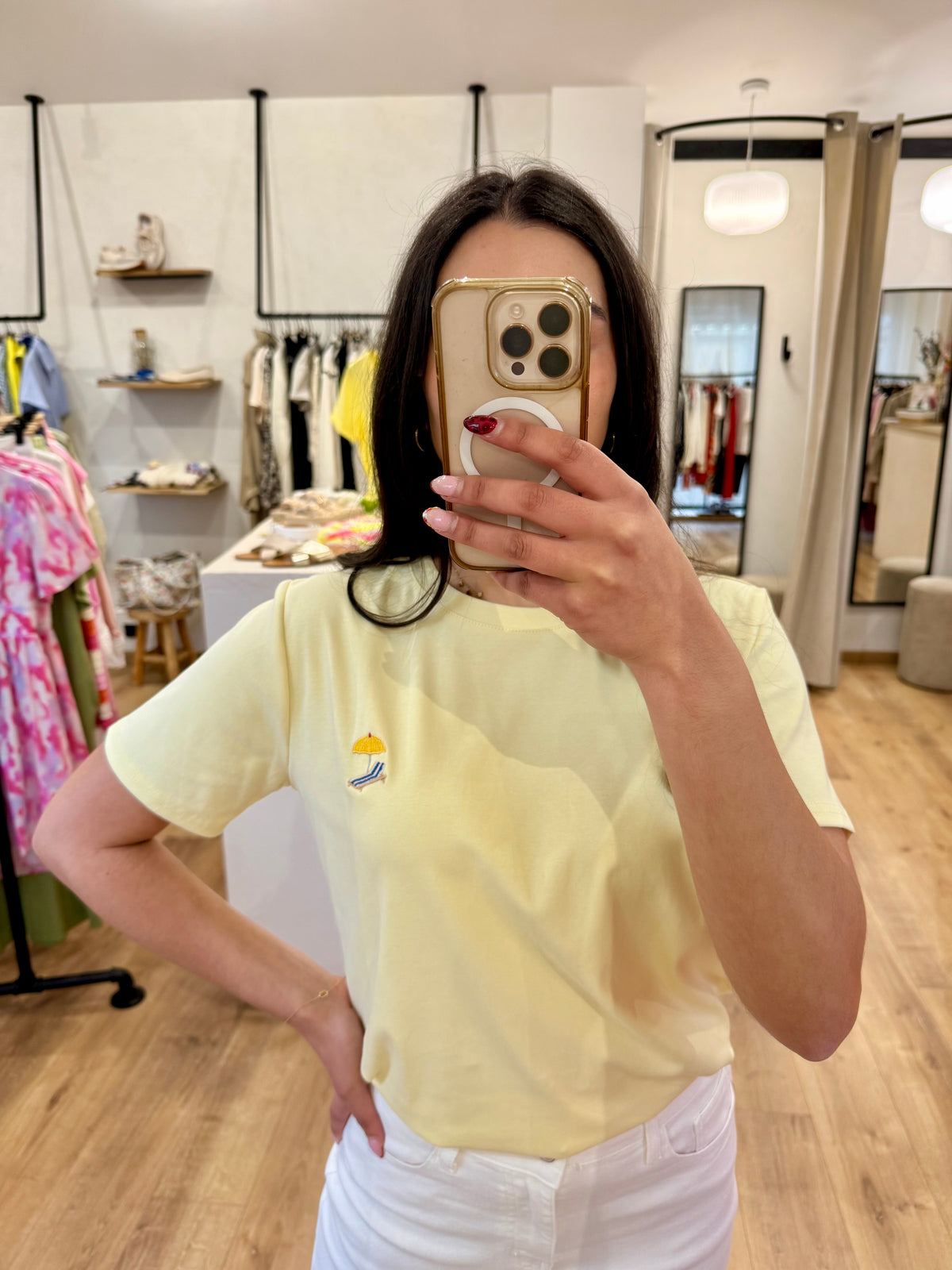 Tee shirt jaune - Transat