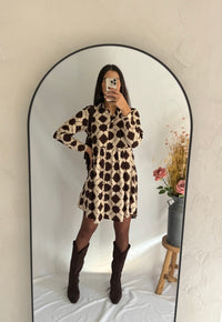 Robe courte choco - Leonie