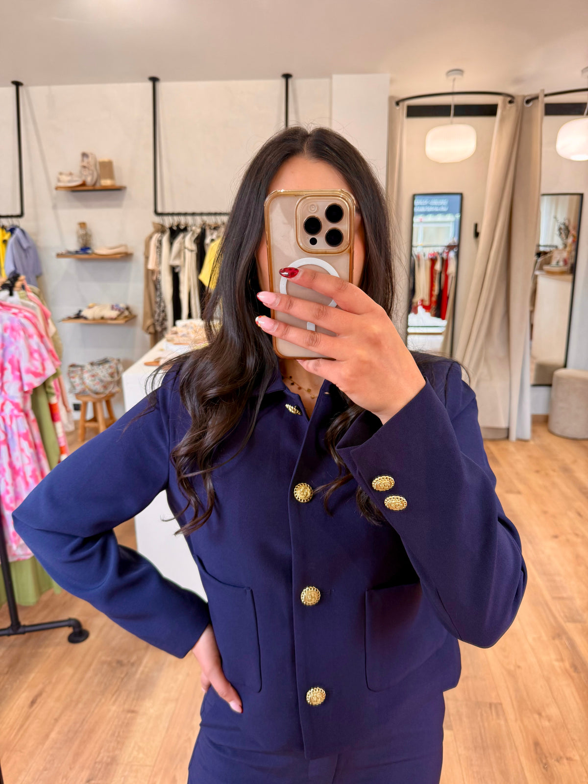 Veste marine - Huja