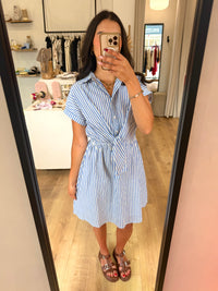 Robe Rayure Bleu - Alice