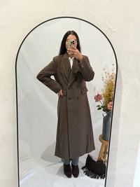 Manteau long choco - Polio