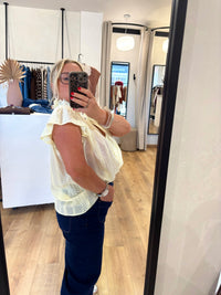 Haut broderie jaune GT - Eliot