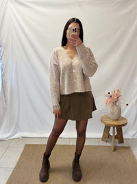 Gilet taupe - Maria