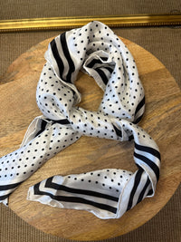 Foulard en soie - Pois