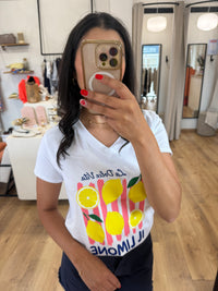 Teeshirt jaune - citron