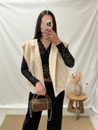 Gilet beige - ASTHER