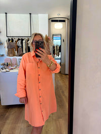 Robe orange gt - Elisa