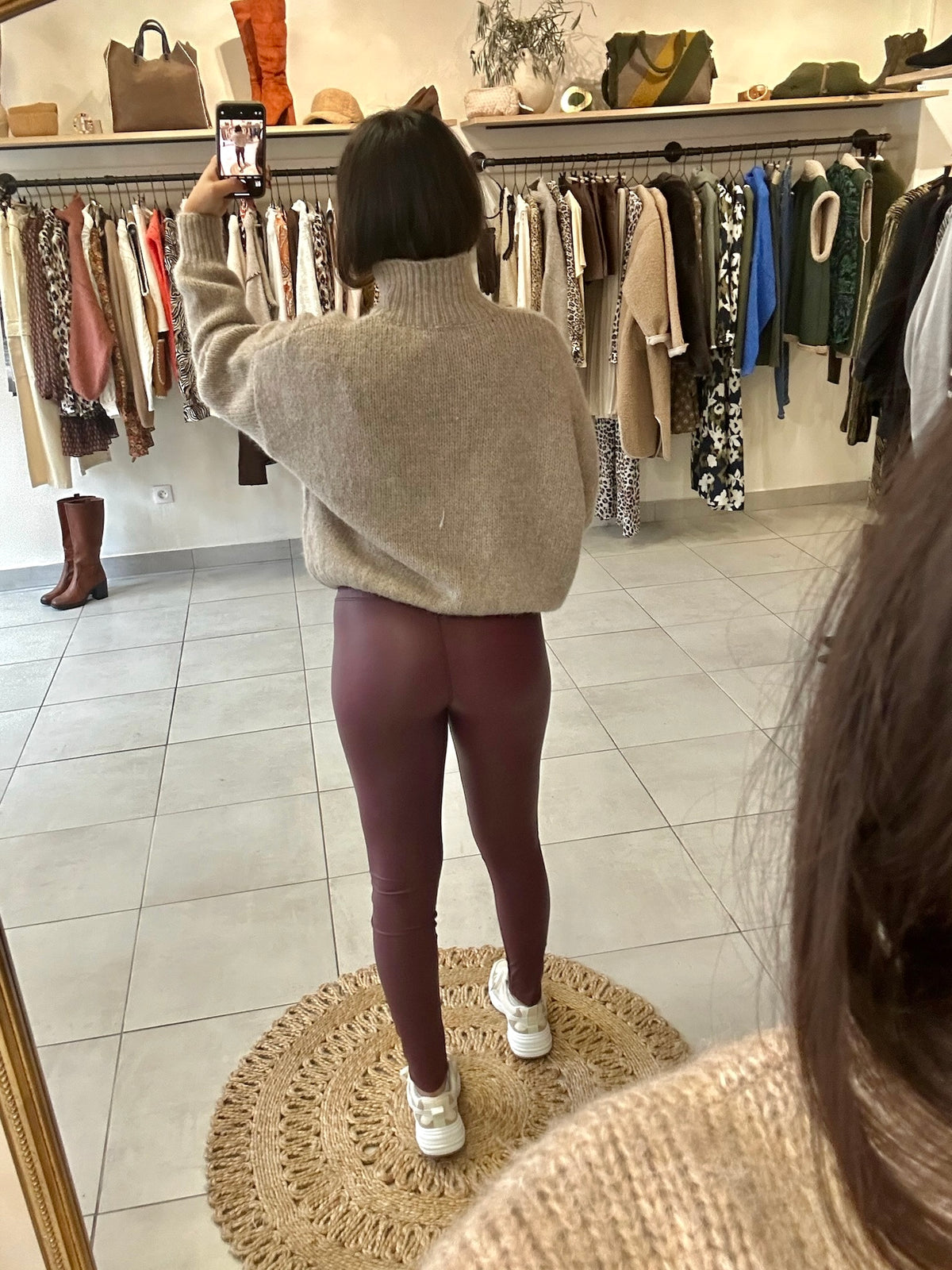 Legging Bordeaux - Pierre