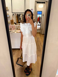 Robe longue blanc - victa