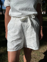 Short broderie blanc - Lola