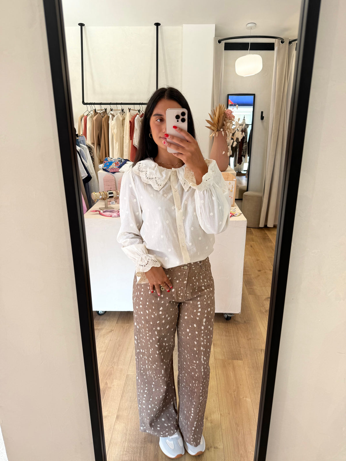 Blouse beige - Zoe