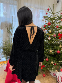 Robe noir brillant - Ashler