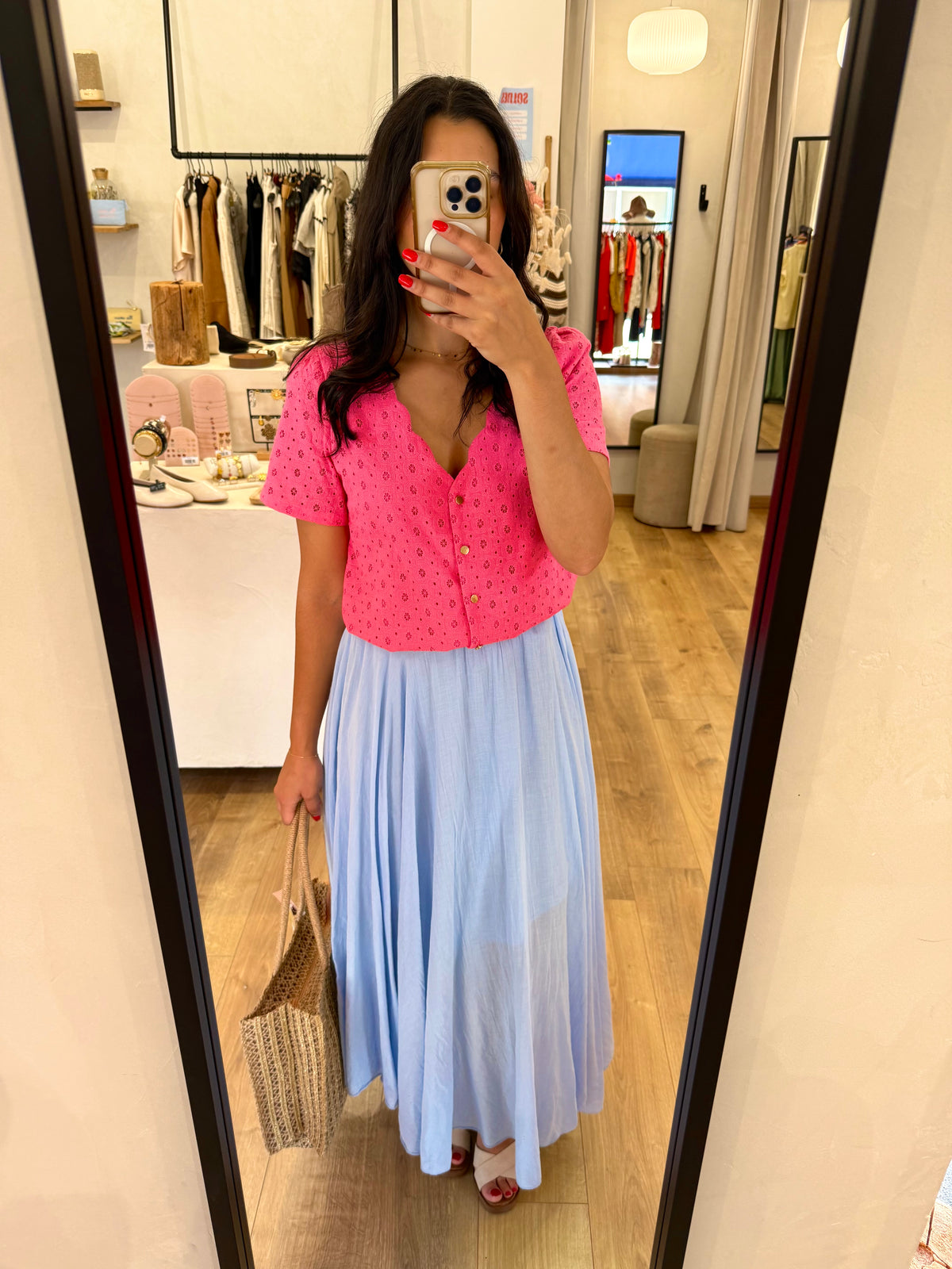 Blouse rose - valio