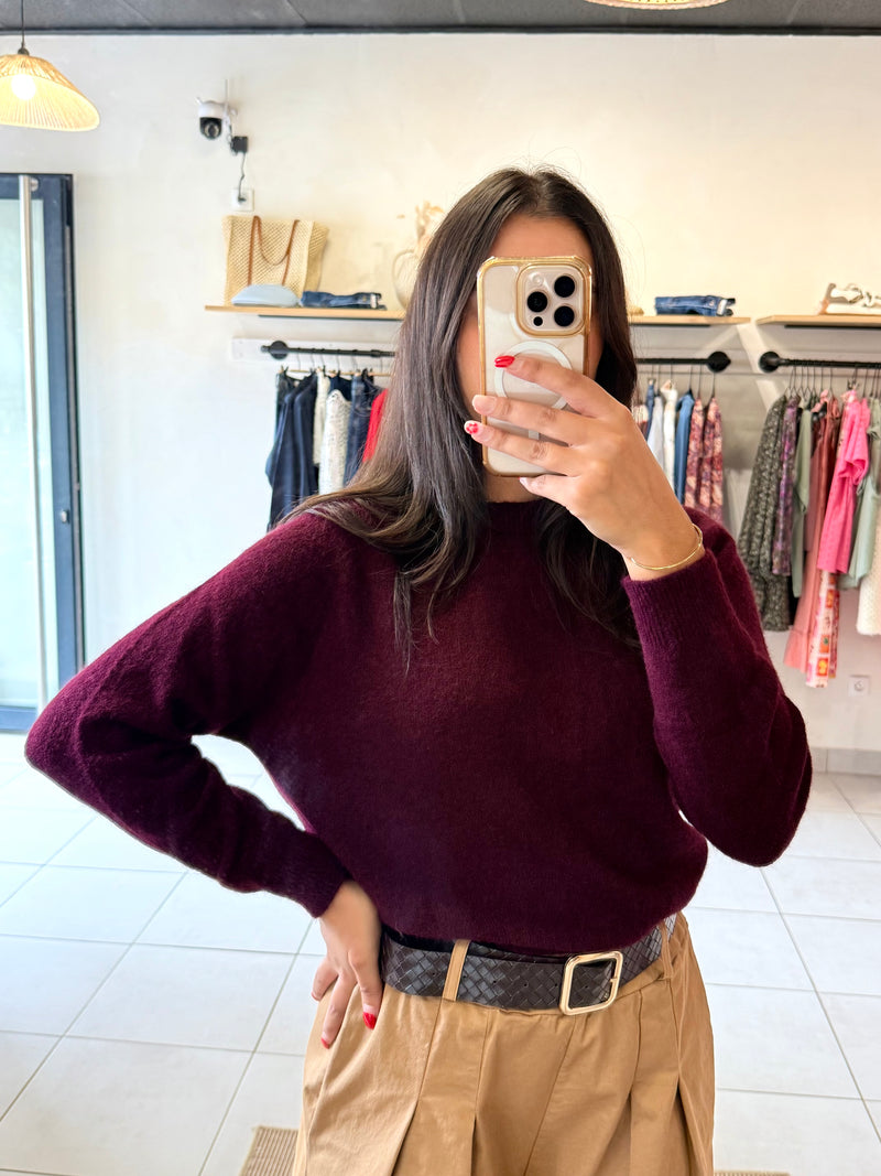 Pull prune alpaga - Enzo