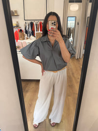 Blouse kaki - Agatha