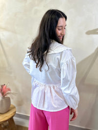 Blouse noeud blanc - Neo