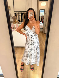 Robe longue pois - Clara