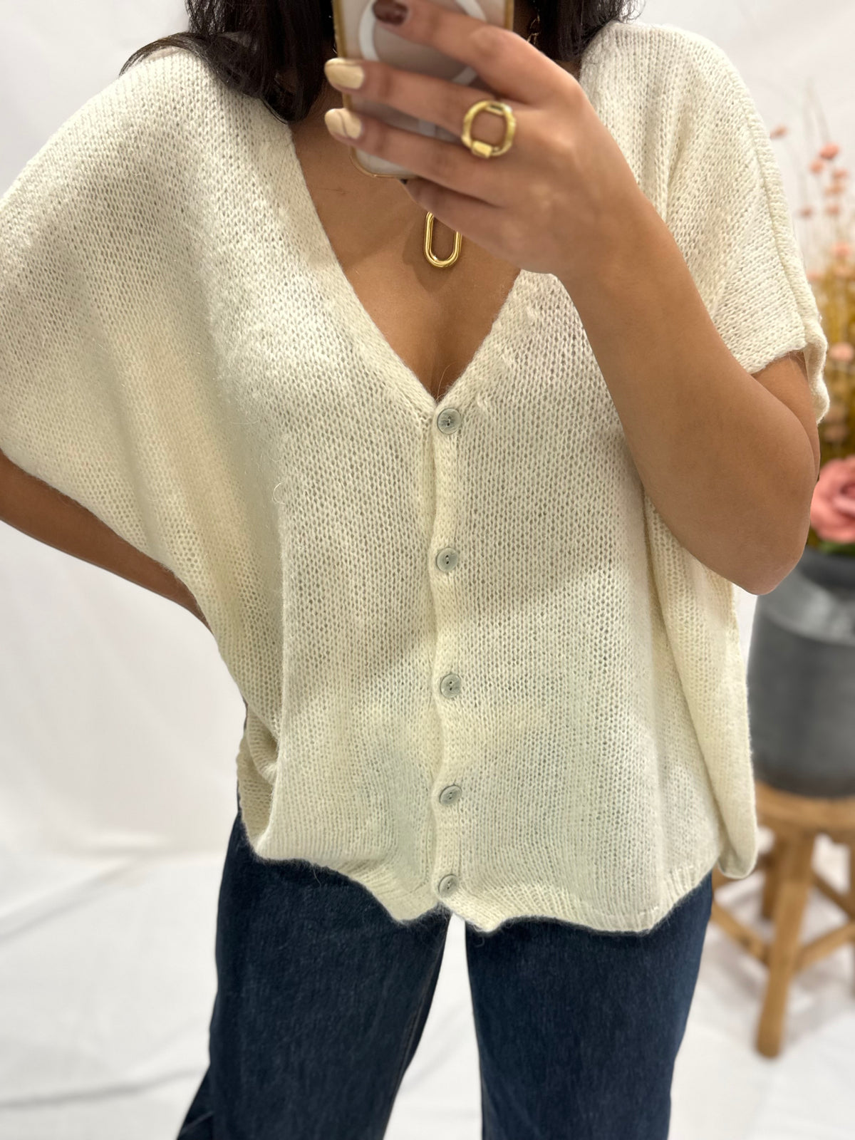 Gilet beige - Josepa