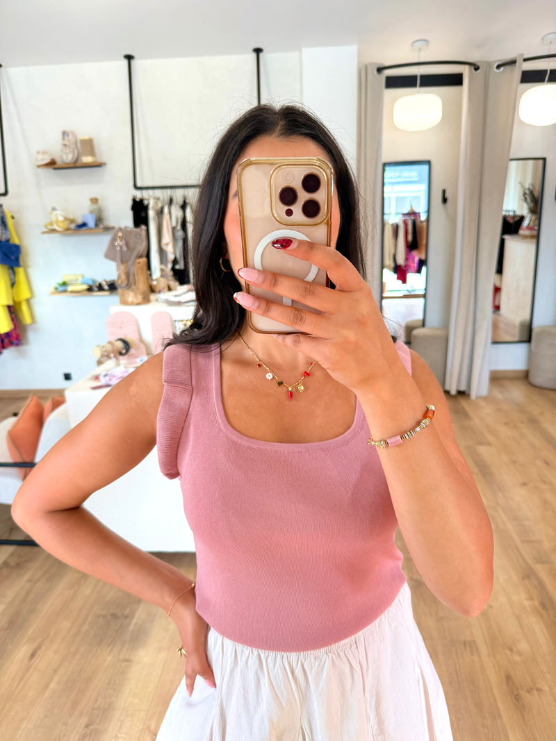Top Vieux Rose - Cloe