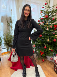 Robe dos nue noir - Louise