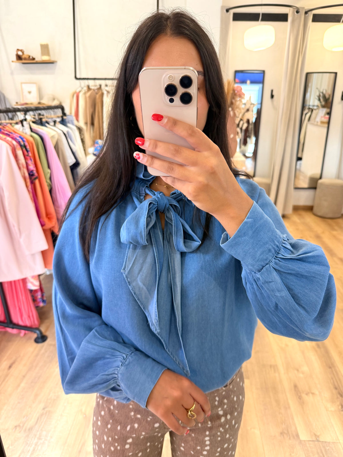 Blouse jean - Julia