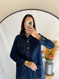 Robe jean brut - Rebecca