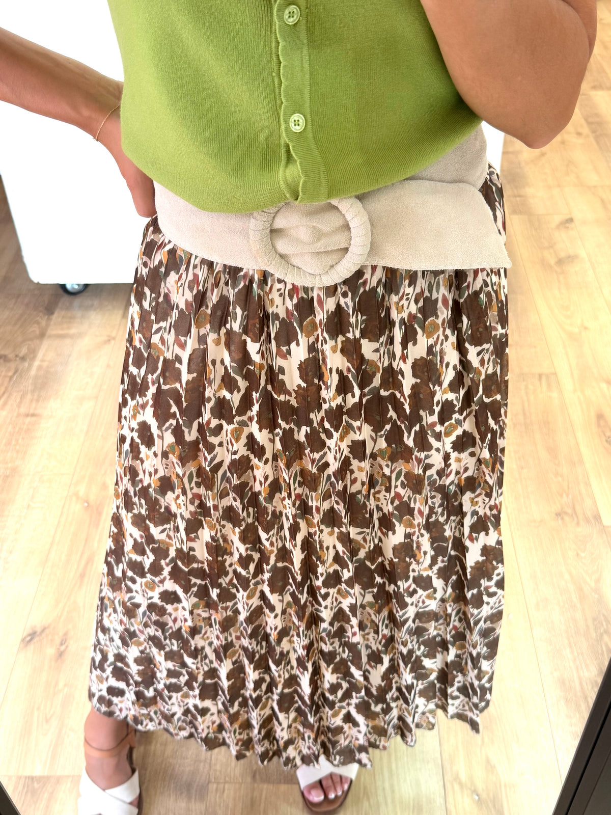 Jupe motifs choco - Elisa