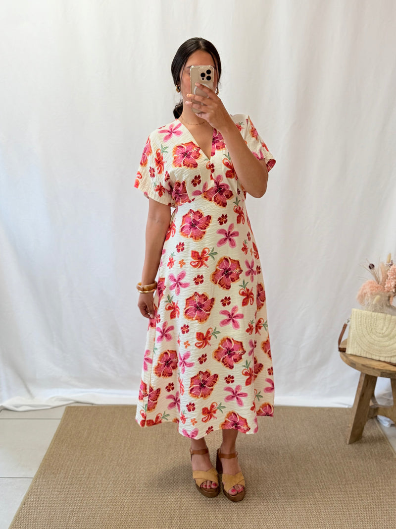 Robe longue fleurie - Oslo