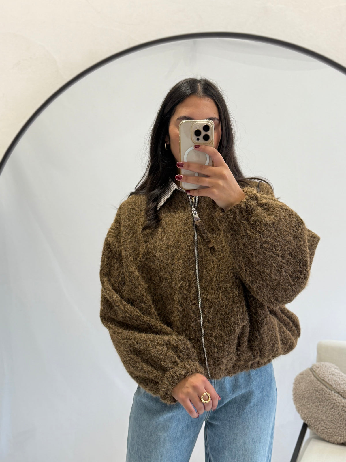 Veste marron - Asther