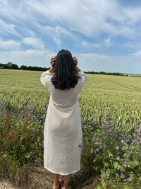 Robe crochet écru - Soleil