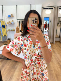 Robe longue motifs - stella