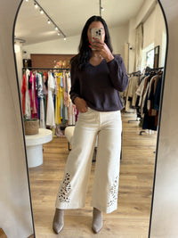 Pull marron - Nina