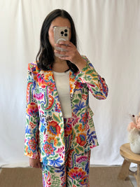Veste fluide fleurie - Joana