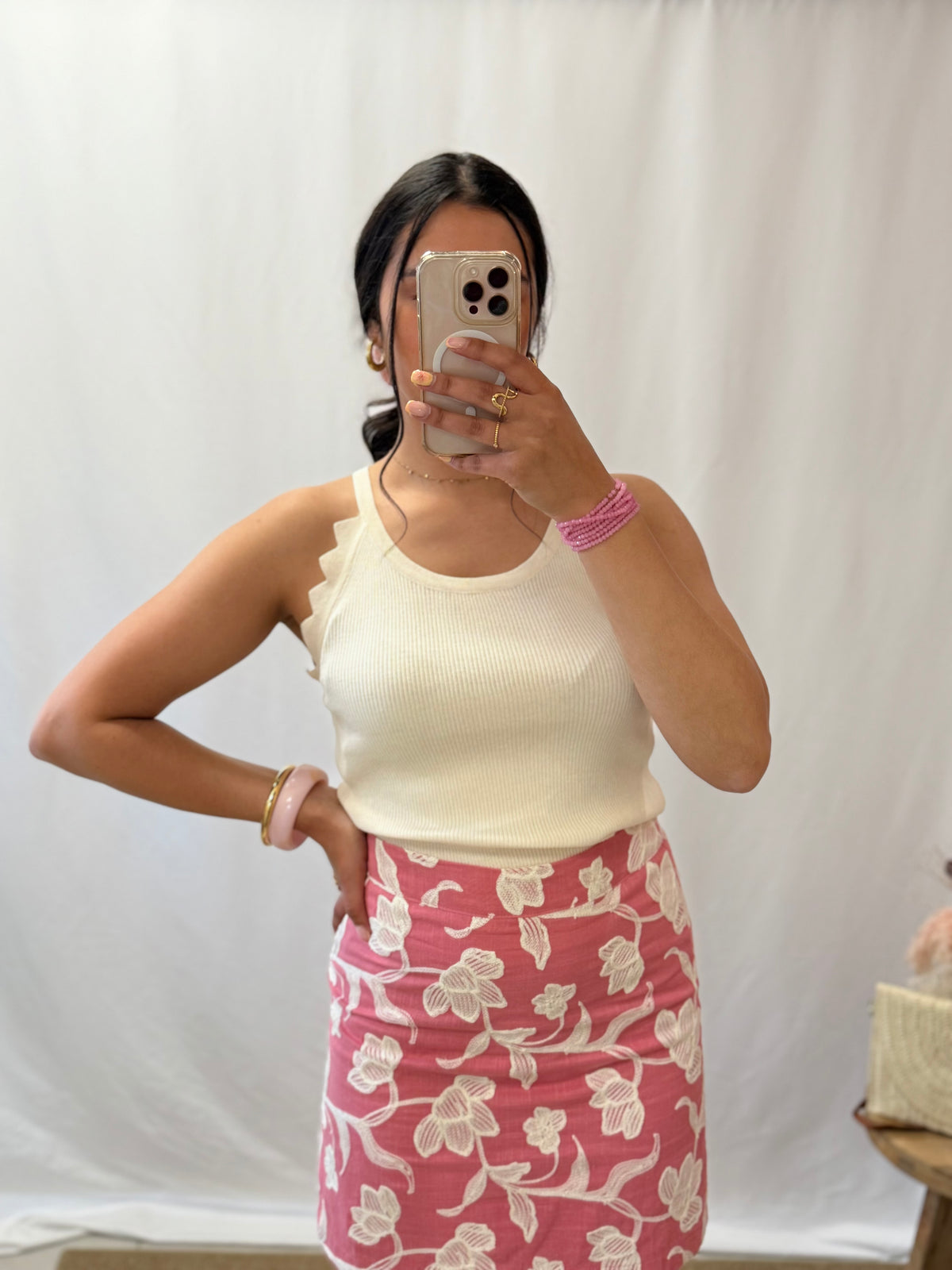 Top beige  - Mel