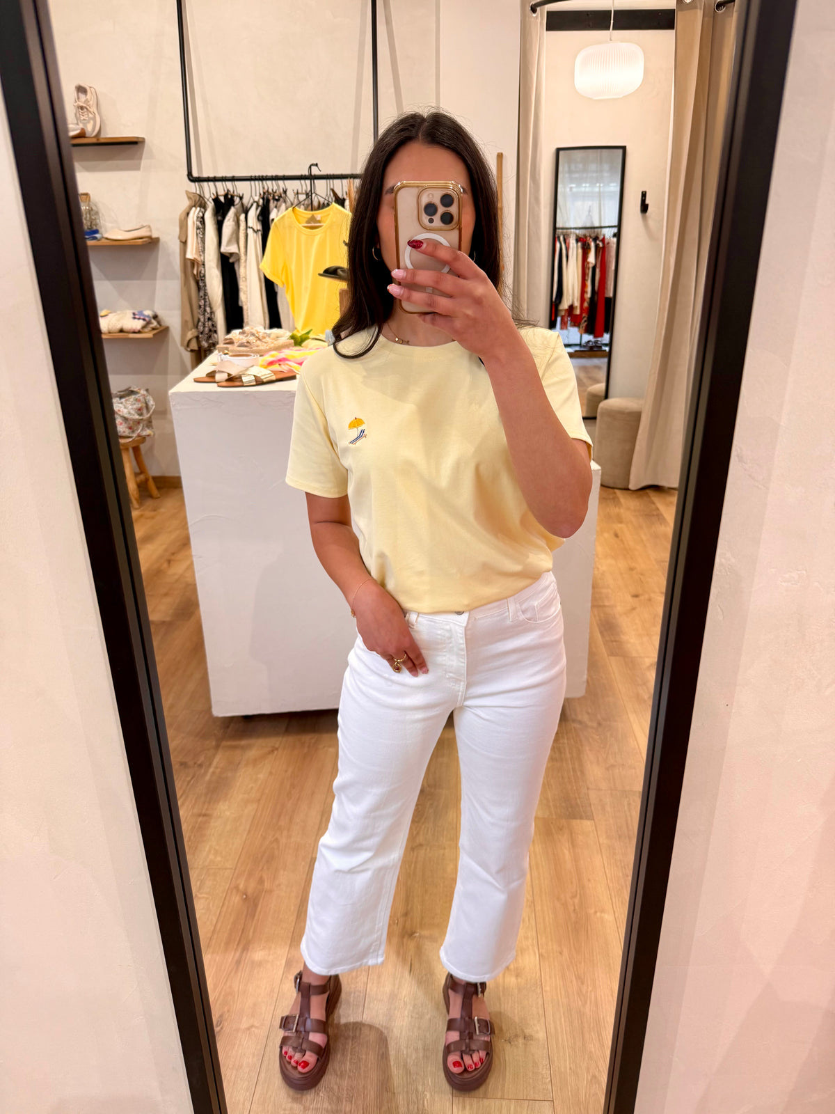 Tee shirt jaune - Transat