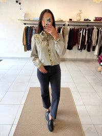 Blouse kaki - Olivia