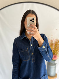 Robe jean brut - Rebecca