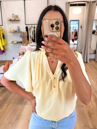 Blouse Jaune- Lena