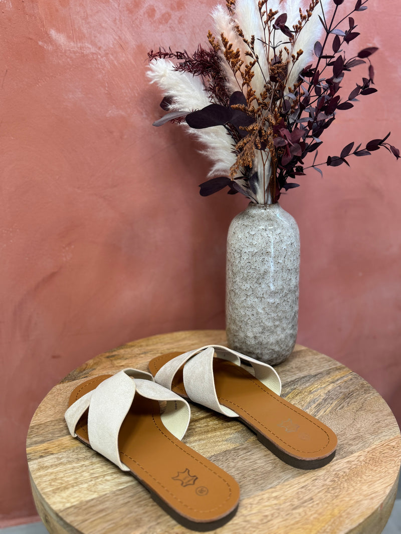 Mules Beige - Auguste
