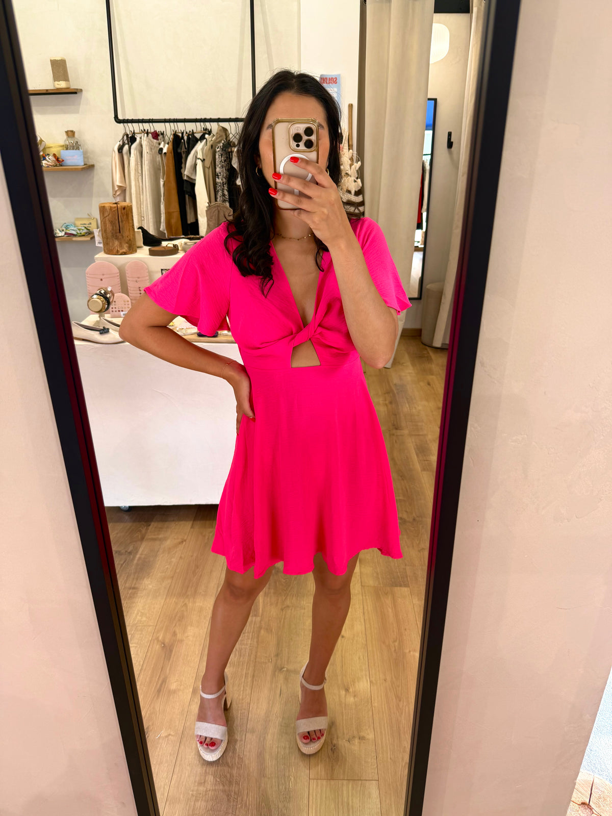 Robe fushia - Jade