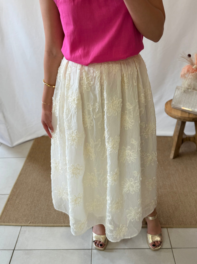 Jupe broderie - Juliette