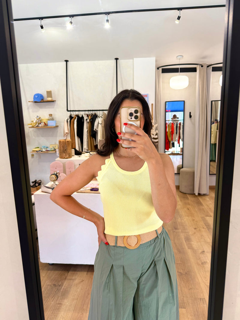 Top jaune - Lou