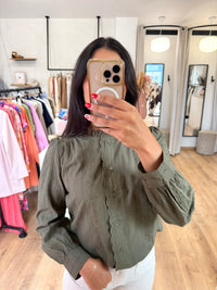 Blouse kaki - jean