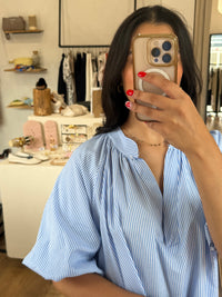 Robe bleu - rayure