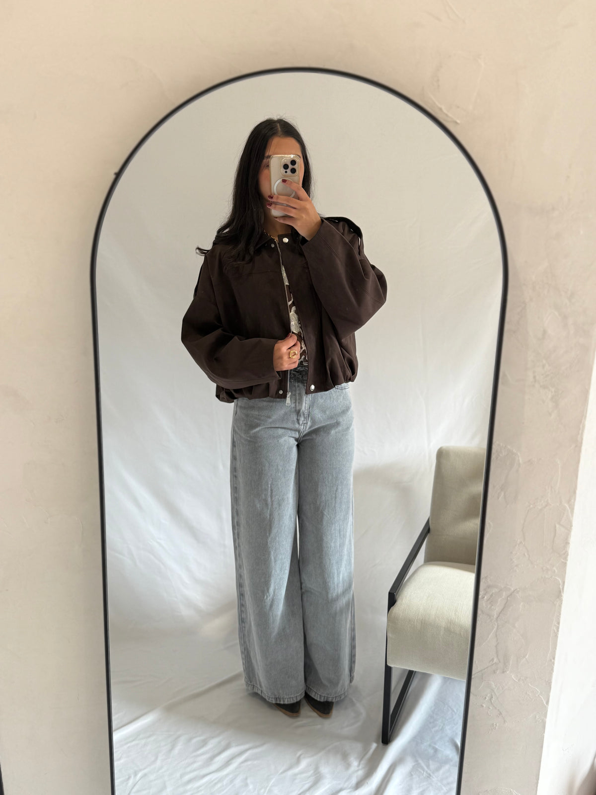 Veste suédine brown - Malice