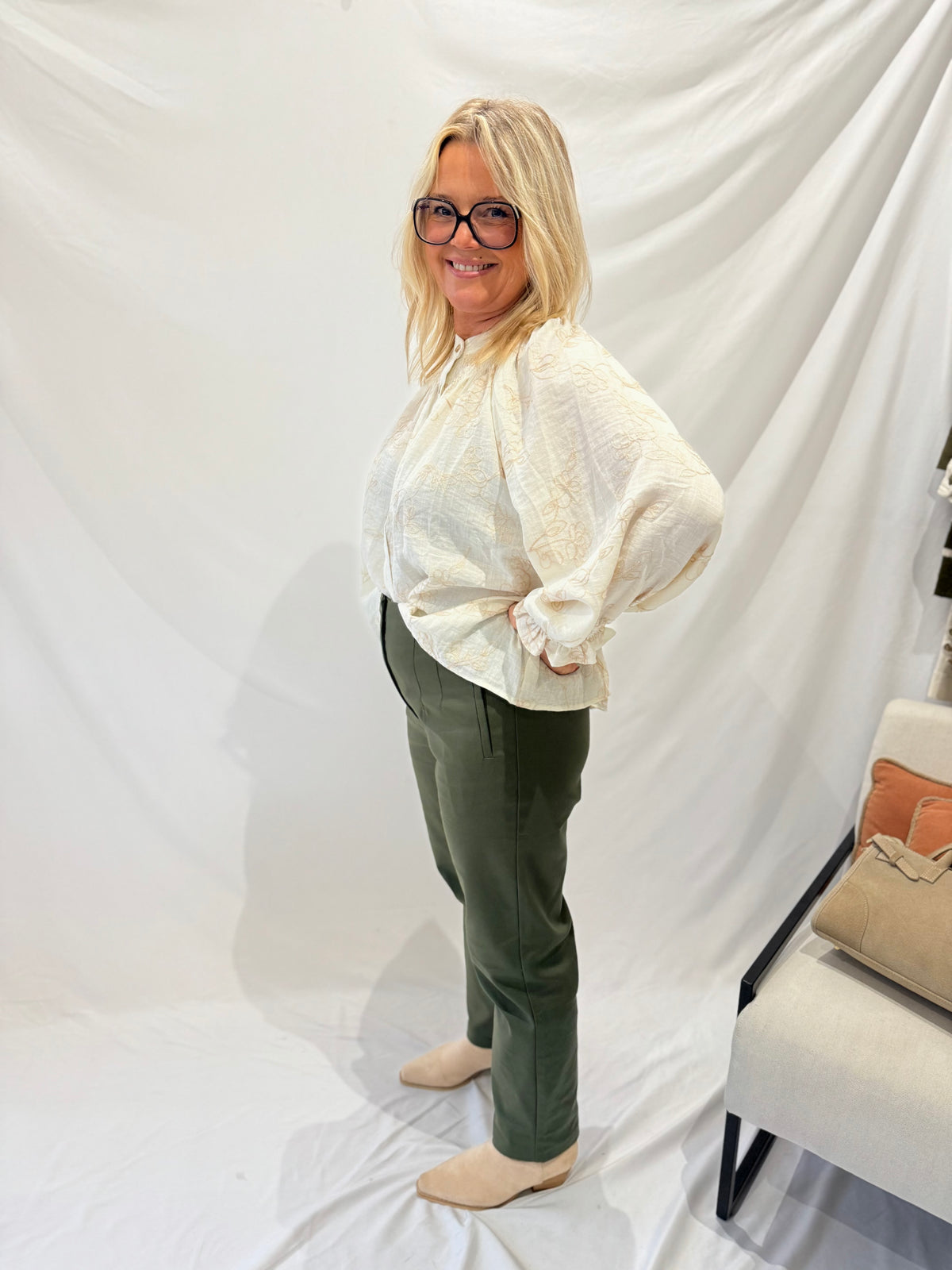 Pantalon kaki GT - Eva