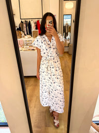 Robe longue bleu - Emilia