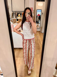 Pantalon fluide motifs - Mila