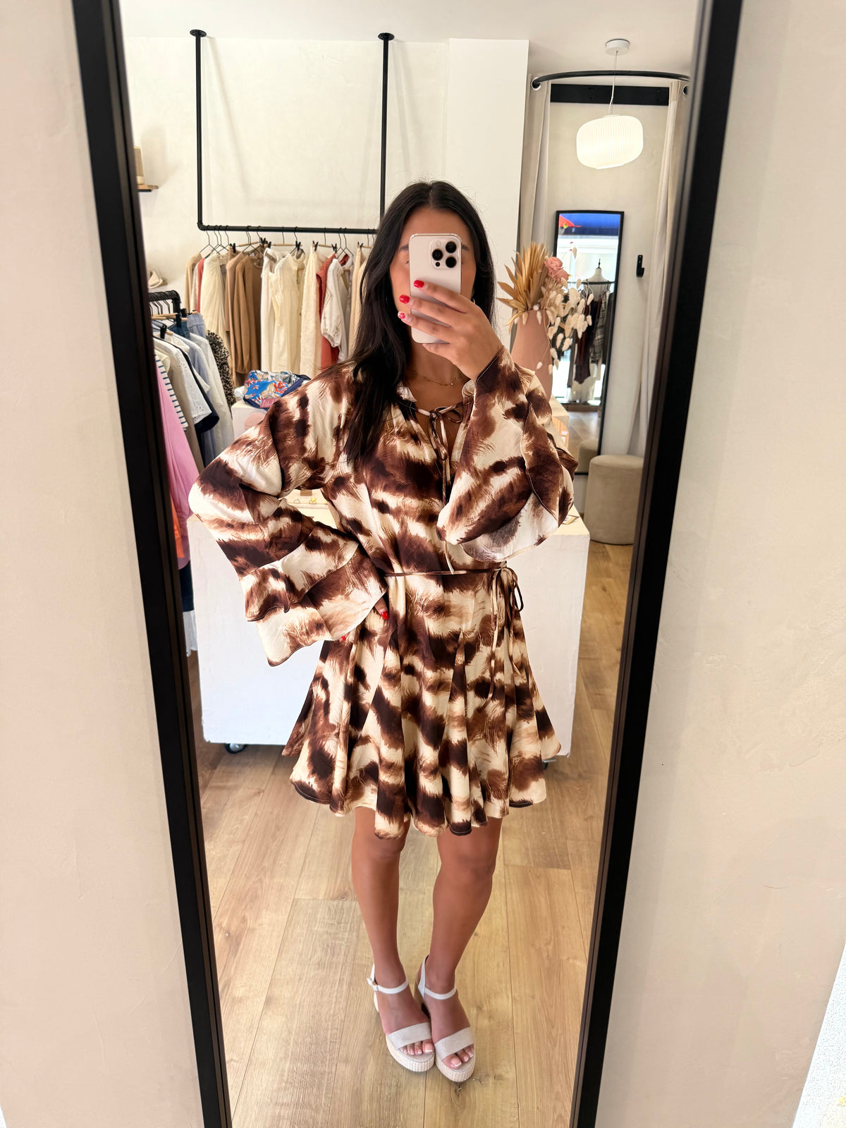 Robe choco motifs - Isaline